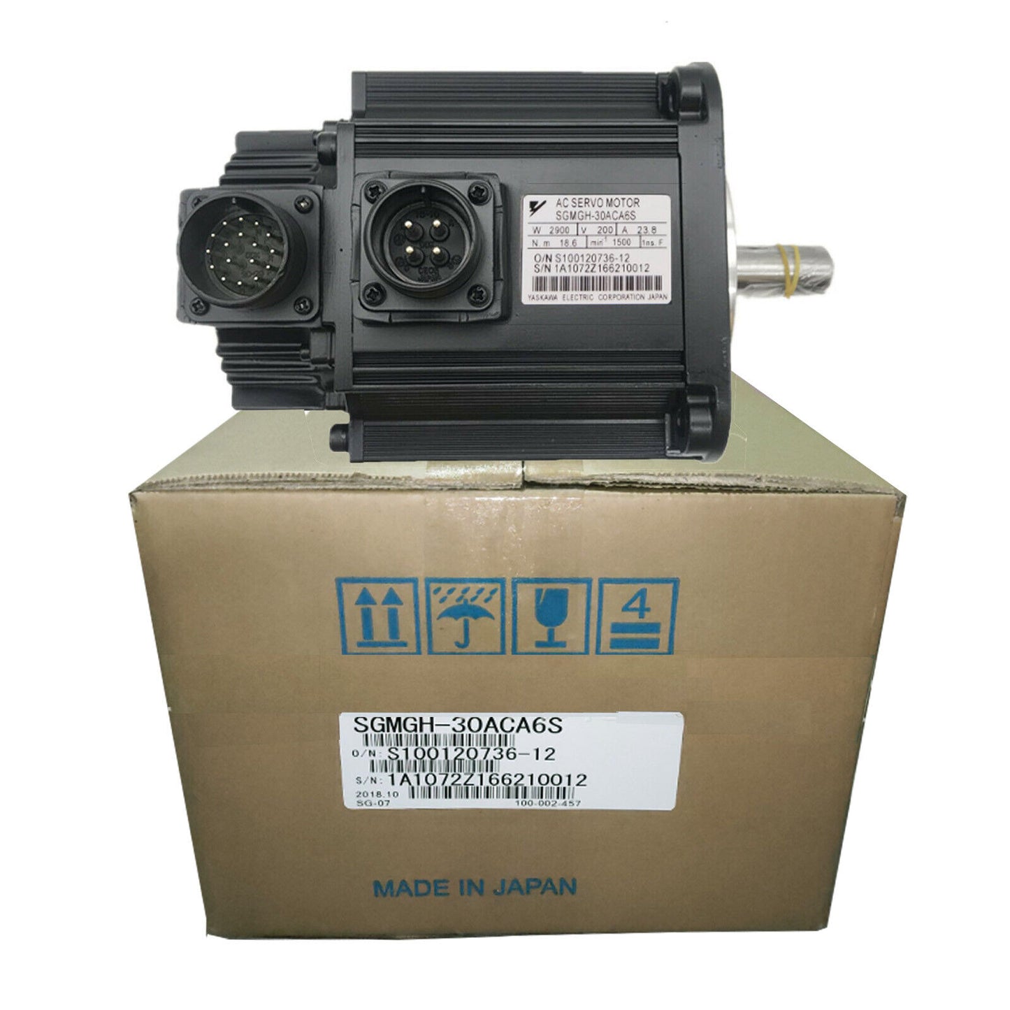 YASKAWA SGMGH-30ACA6S AC Servo Motor - YASKAWA