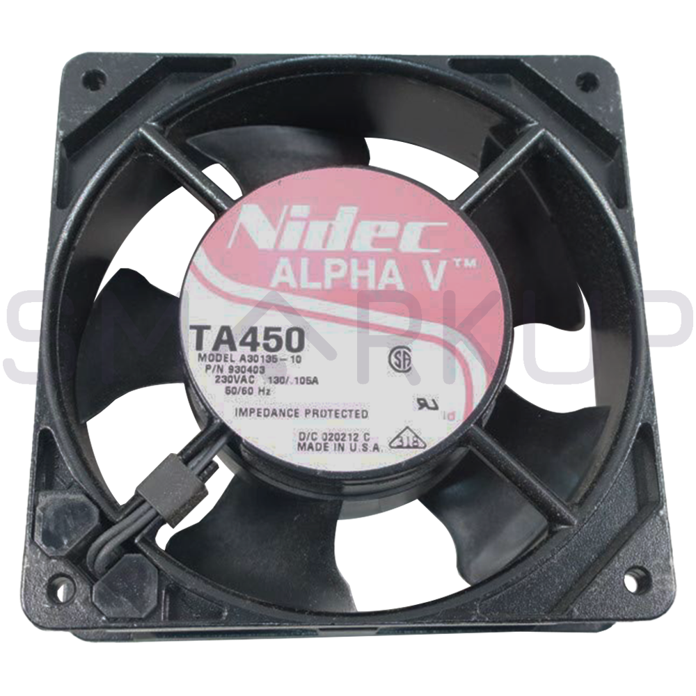 new NIDEC 12038 TA450 A30135-89 930467 Cabinet Cooling Fan 230V 0.130A - NIDEC
