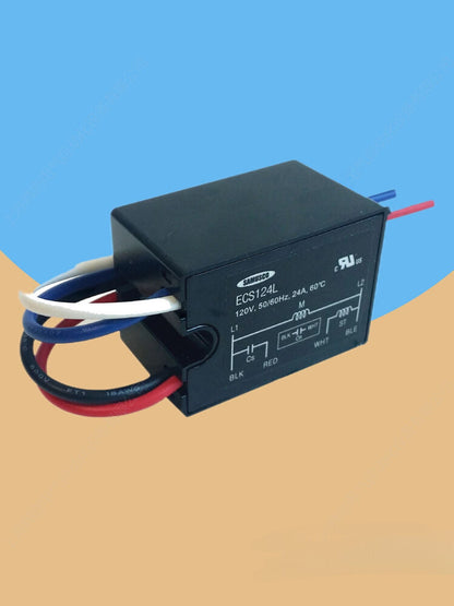 1X electronic centrifugal switch capacitor starting 50/60HZ 24A ECS124L