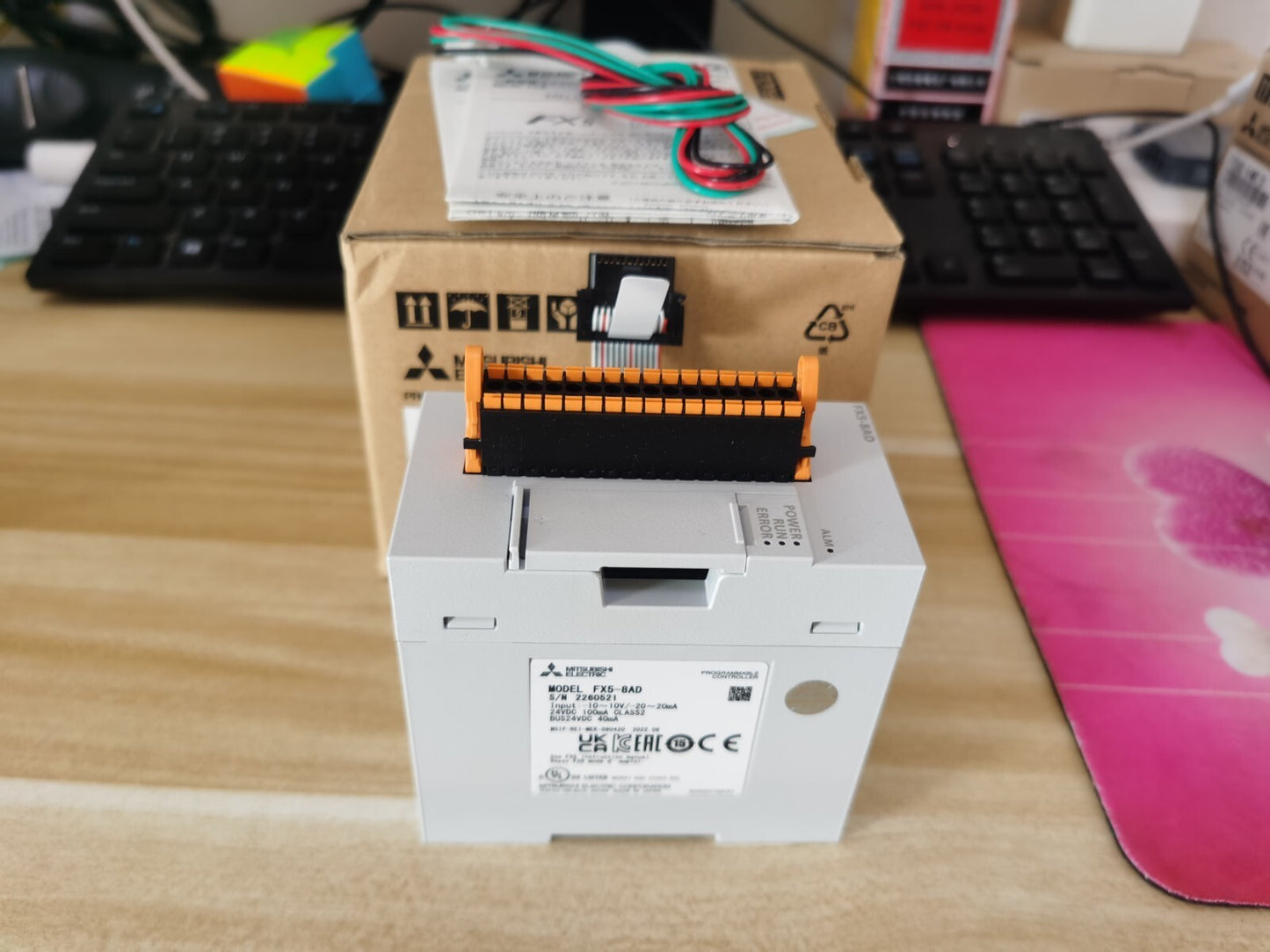 1PC Mitsubishi FX5-8AD FX58AD In Box