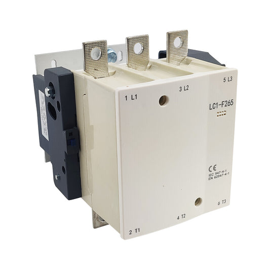 LC1F265 Contactor 230V coil AC replace Schneider Contactor LC1F265P7 3P 3NO 265A