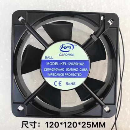 1PCS KFL12025HA2 12025 AC220V-240V 0.08A Axial Mute Cooling Fan