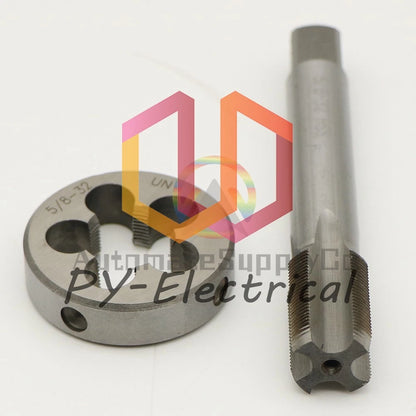 5/8"-32 UN Tap and Die Set Right Hand, 5/8 x 32 UN Thread Tap and Round Die