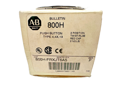 new Allen Bradley 800H-FRXJT6A5 Pushbutton - ALLEN BRADLEY
