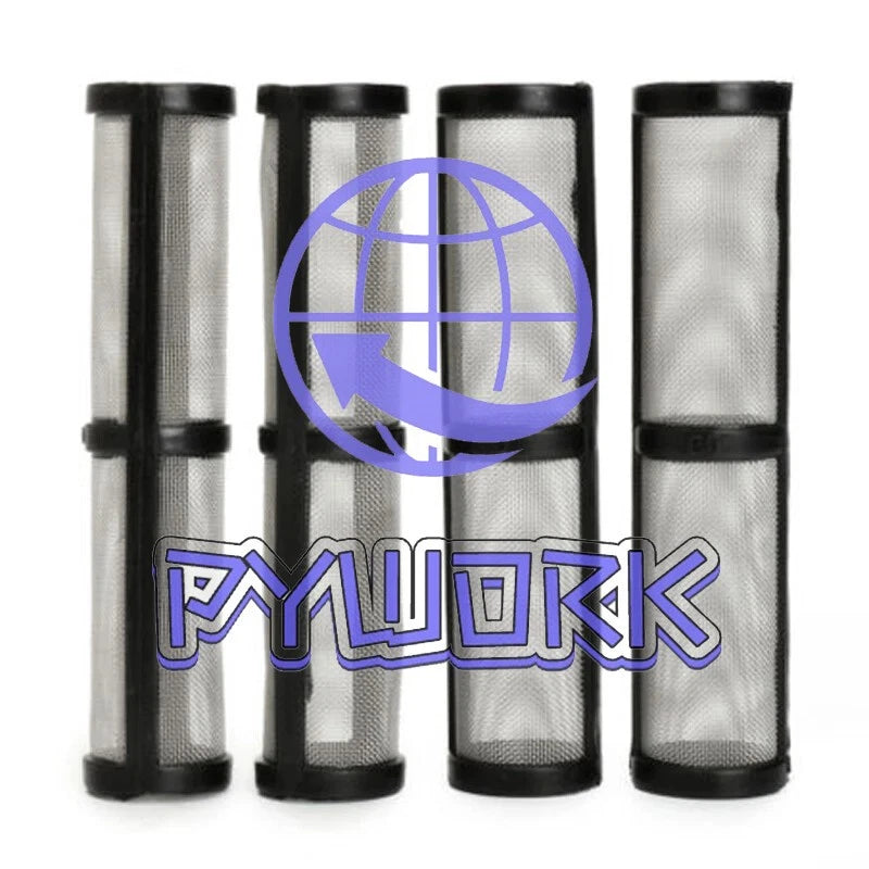 4Pcs Black 60 Mesh Airless Spray Pump Filter for 390/395/495/595 Sprayer