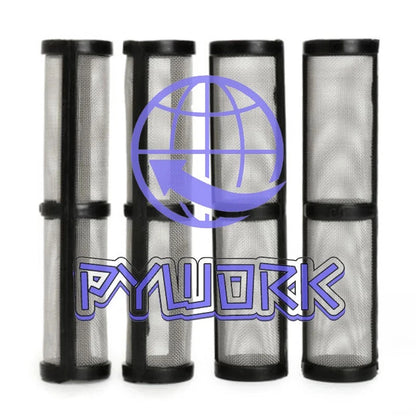 4Pcs Black 60 Mesh Airless Spray Pump Filter for 390/395/495/595 Sprayer
