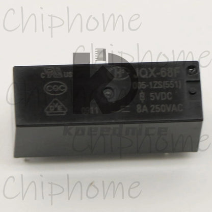 10Pieces HongFa JQX-68F-005-1ZS Power relay 5VDC 8A 5Pins