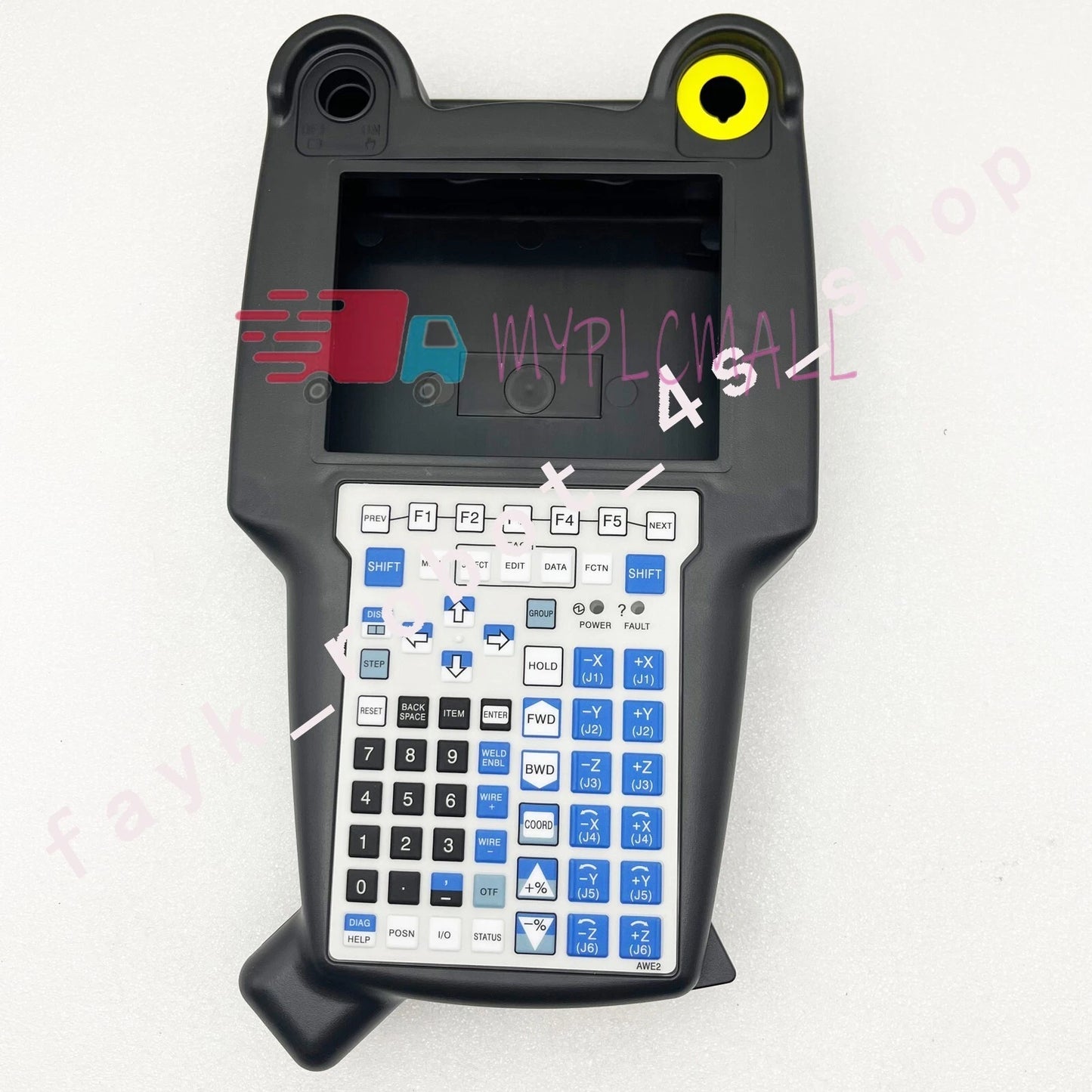 A290-7213-X706 Plastic shell f FANUC robot Pendant housing case kit+AWE2 overlay
