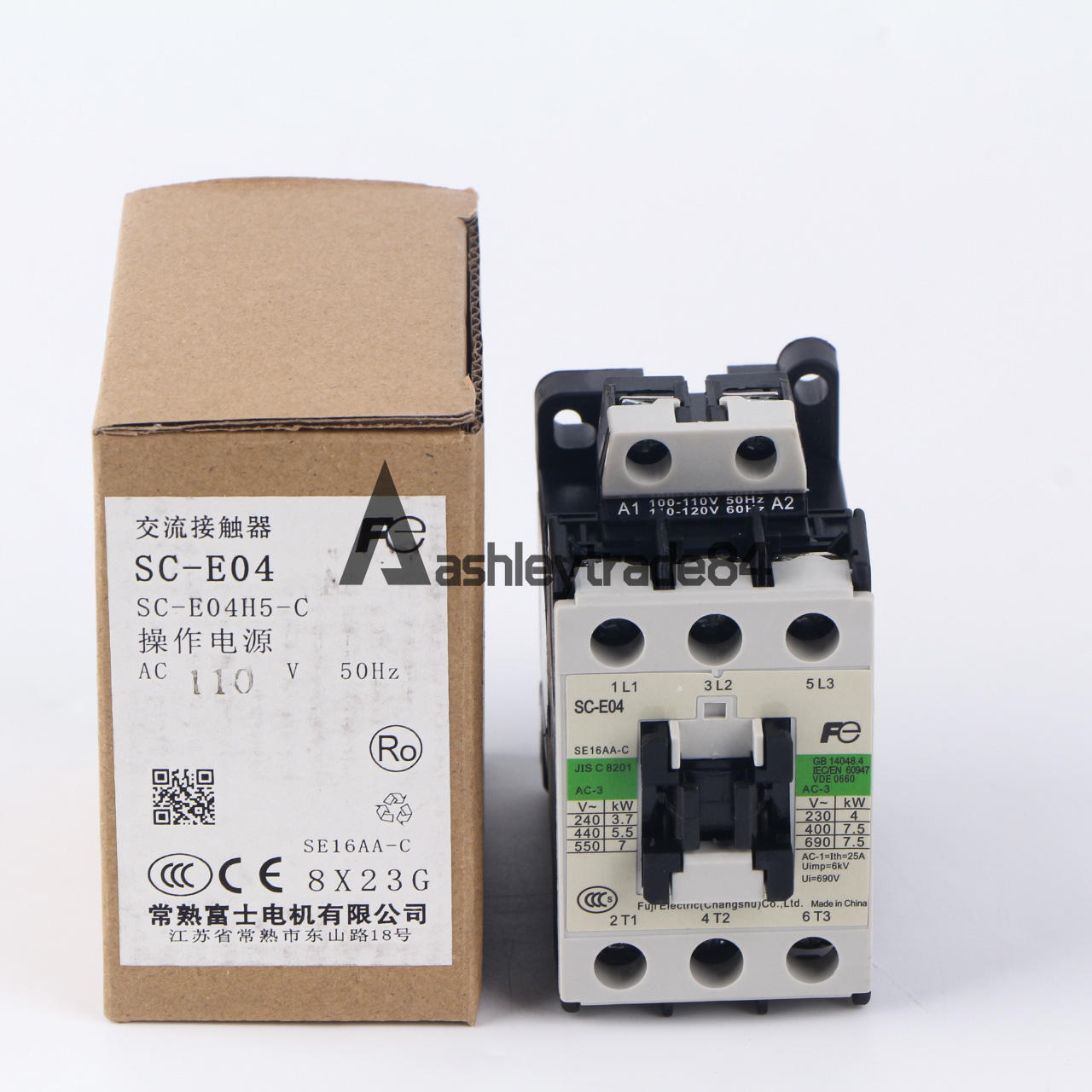 new ONE  FUJI SC-E04 110VAC Contactor