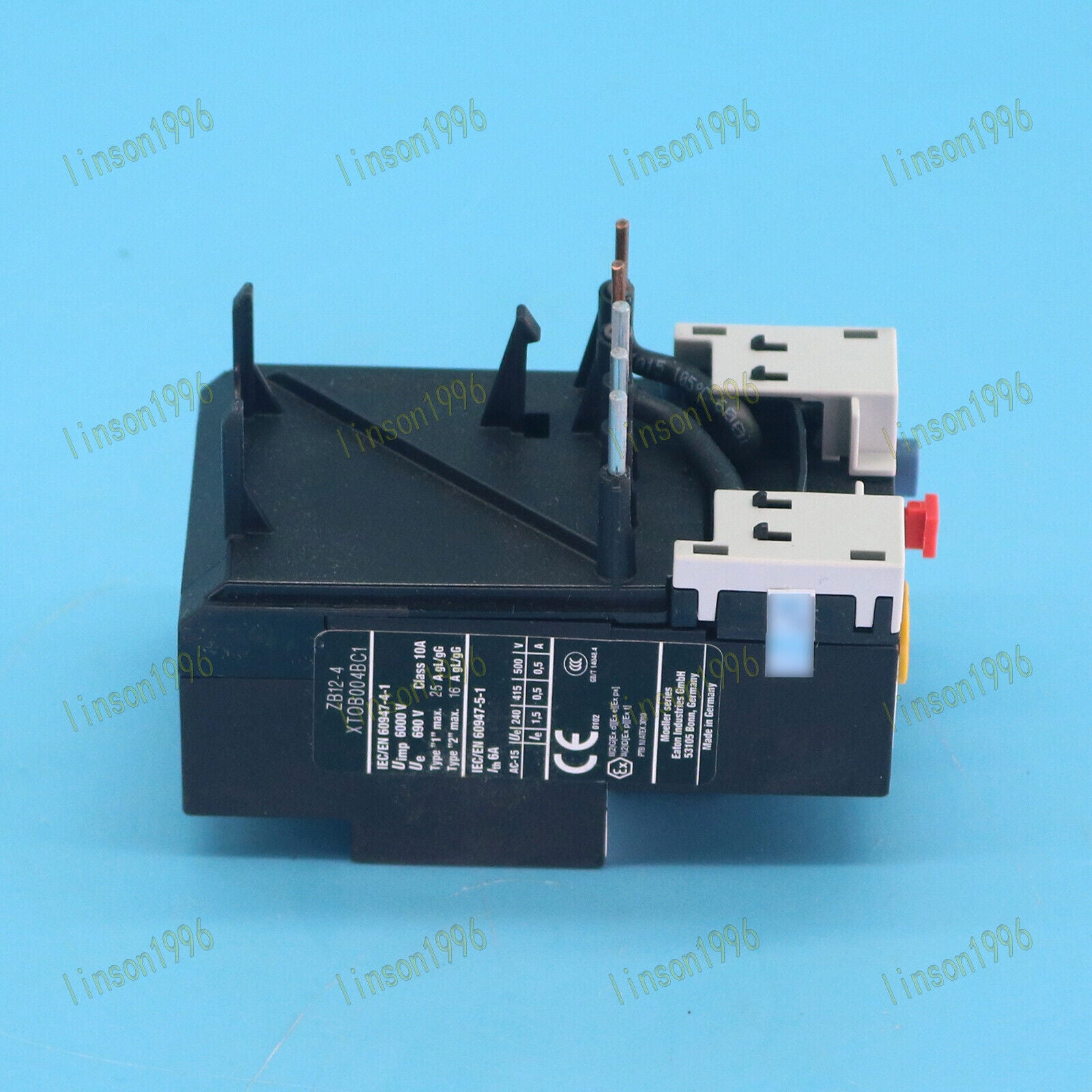 new 1PC Eaton Moeller ZB12-4 2.4-4A Overload Relay Eaton