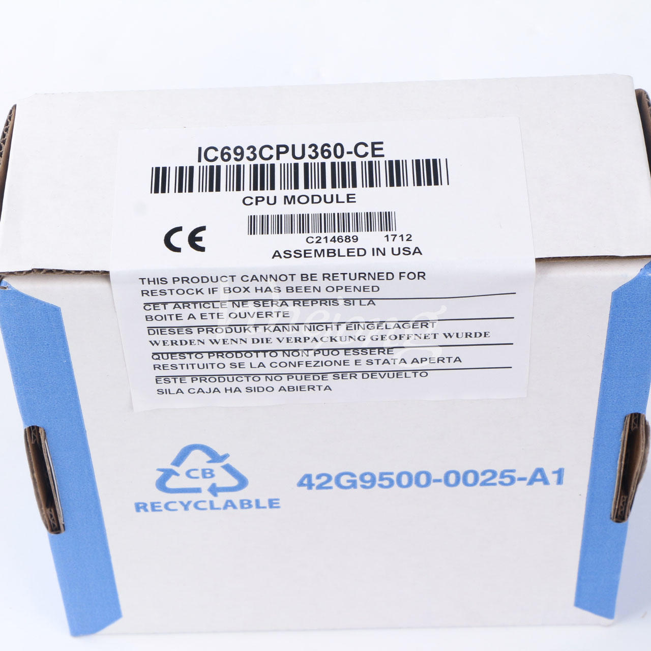 GE Fanuc IC693CPU360 CE - GE