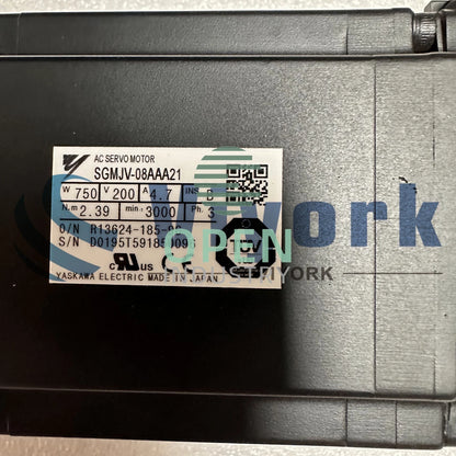 1PCS Yaskawa SGMJV-08AAA21 AC SERVO DRIVE 750W 3000RPM 2.39NM 200V