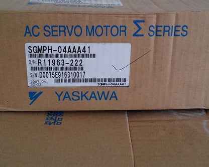 YASKAWA AC SERVO MOTOR SGMPH-04AAA41 SGMPH04AAA41