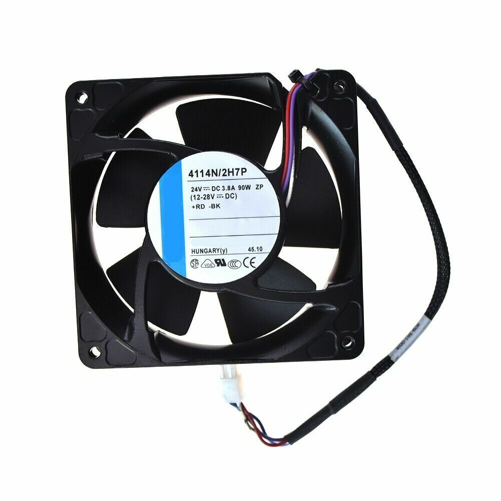 4 Pin Cooling Fan 4114N/2H7P for Inverter Cooler 24V 3.8A 119x119x38mm - KOEED
