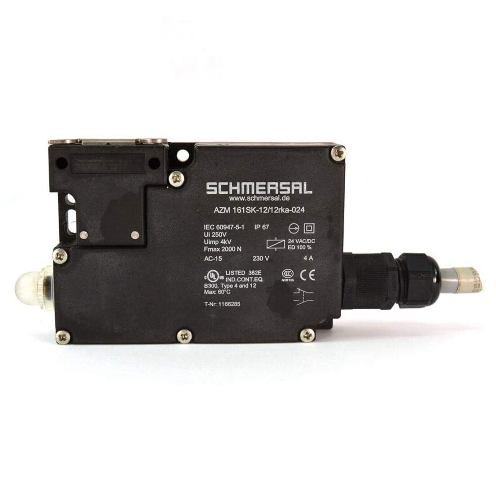 new  In Box SCHMERSAL AZM161SK-12/12RKA-024 Safety Interlock Switch SCHMERSAL