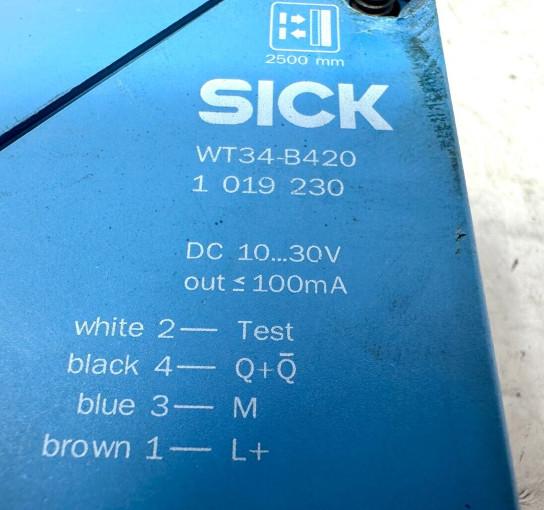 used Sick WT34-B420 Sensor - SICK