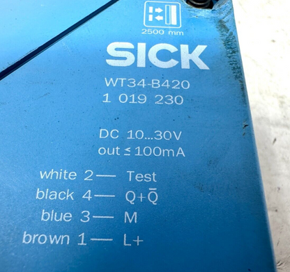 used Sick WT34-B420 Sensor - SICK
