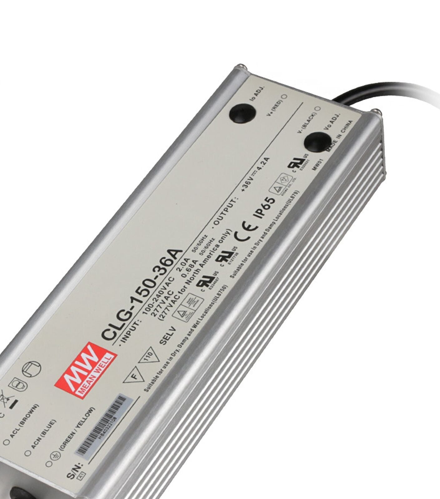 Meanwell CLG-150-36A Switching Power Supply 150W 36V 4.2A - MEANWELL