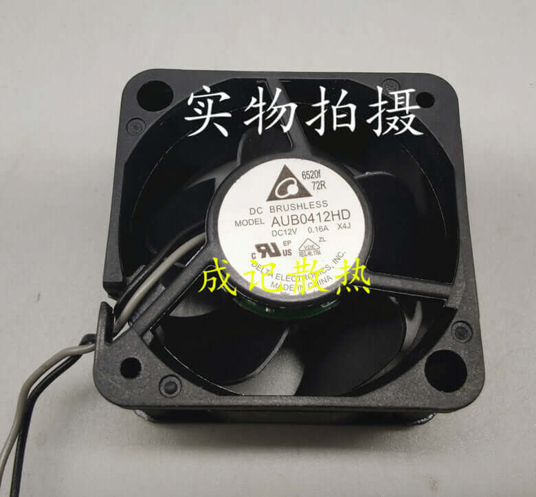 1pcs Delta AUB0412HD-X4J 12V 0.16A 4CM 2-wire silent cooling fan