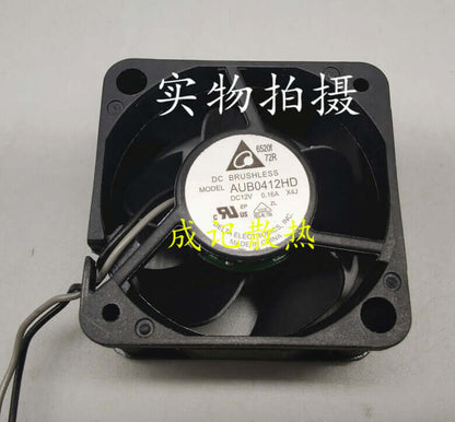 1pcs Delta AUB0412HD-X4J 12V 0.16A 4CM 2-wire silent cooling fan
