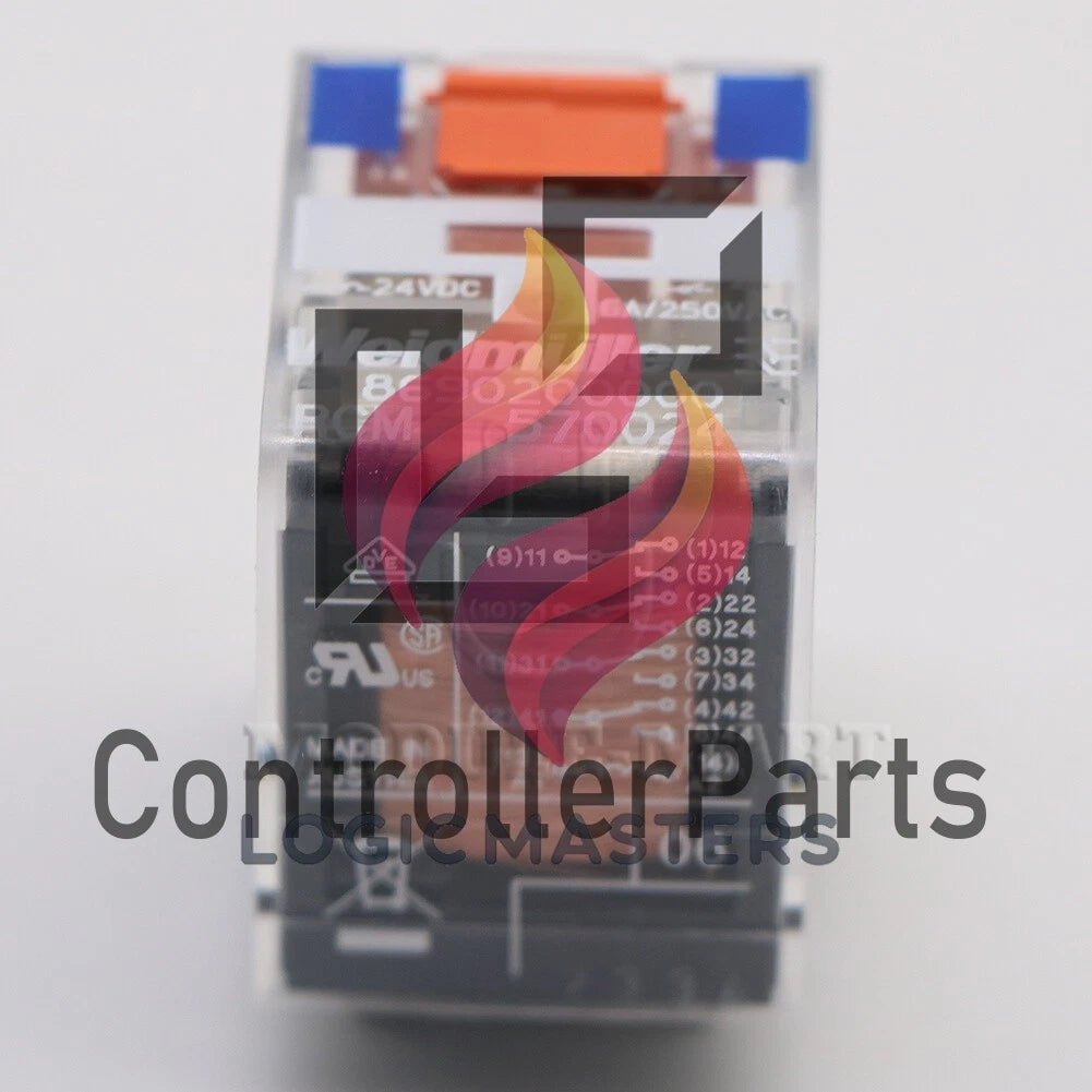 WEIDMULLER RCM570024 24VDC Relay 14Pins 6A 250VAC 10PCS