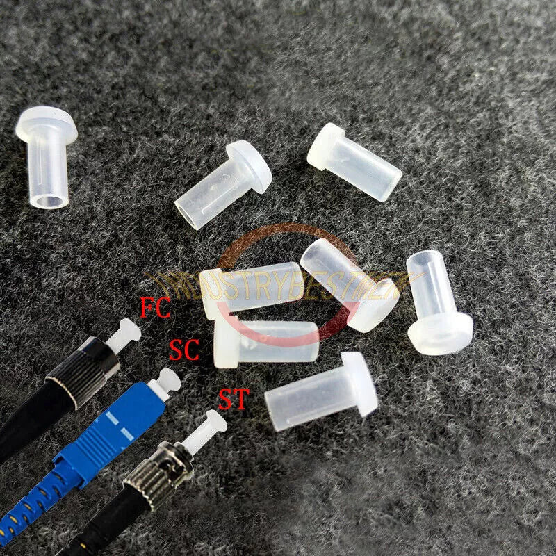 1000pc Fiber Optic Cable Dust Cap tutamen ST FC SC Dust Cover Clean Connector