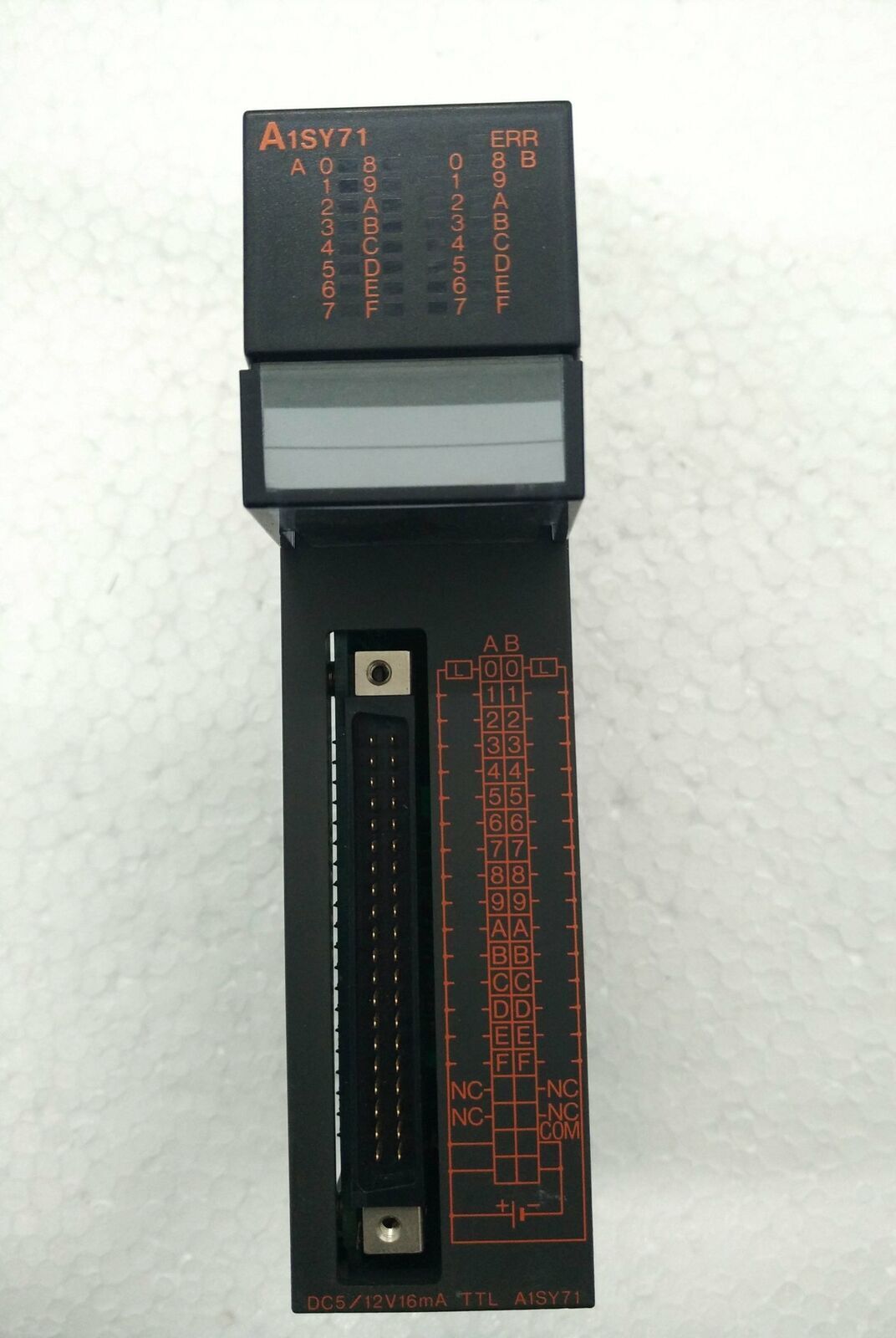 Used Mitsubishi OUTPUT UNIT A1SY71, Tested And Working Condition - MITSUBISHI