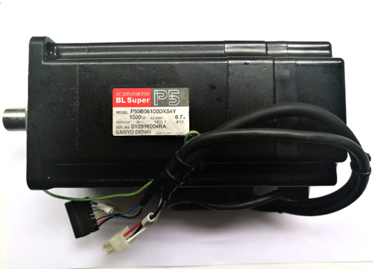 new  SANYO P50B08100DXS4Y Servo Motor SANYO