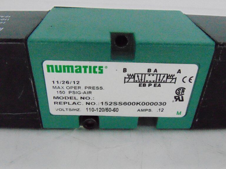 ASCO 152SS600K000030 VALVE - Professional Industrial Use - ASCO