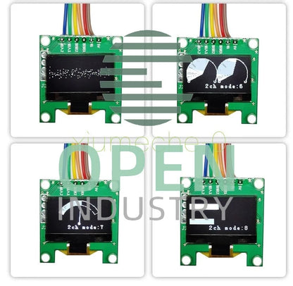 1PCS 0.96" OLED Music Spectrum Display Analyzer Audio Level Indicator VU Meter
