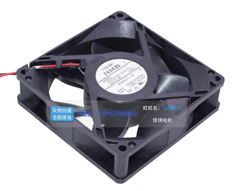 1pcs  NMB 09225VA-24Q-CL 9025 9 cm 24V 0.49A 3-wire high-end inverter fan