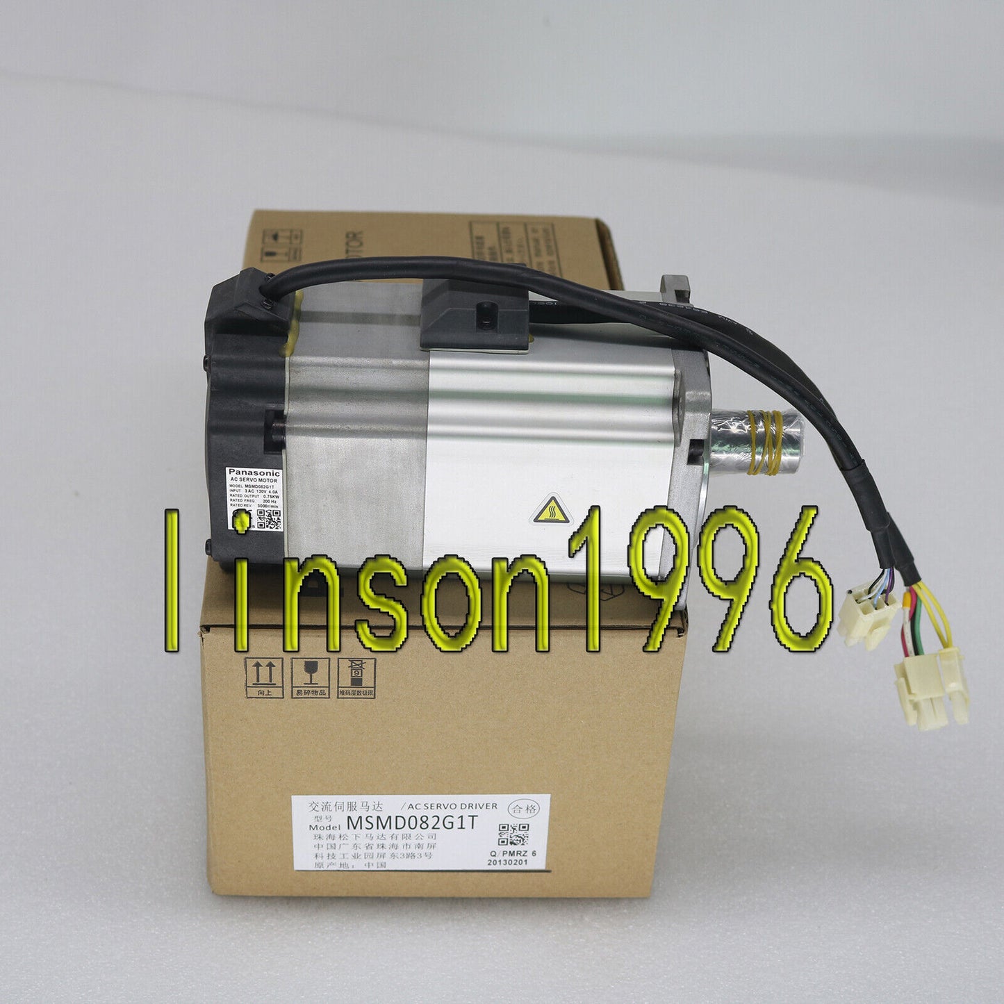 Panasonic AC Servo Motor MSMD082G1T One Year - PANASONIC