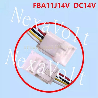 for Panasonic Refrigerator Cooling Fan FBA11J14V DC14V 0.17A Silent Fan 4Pin
