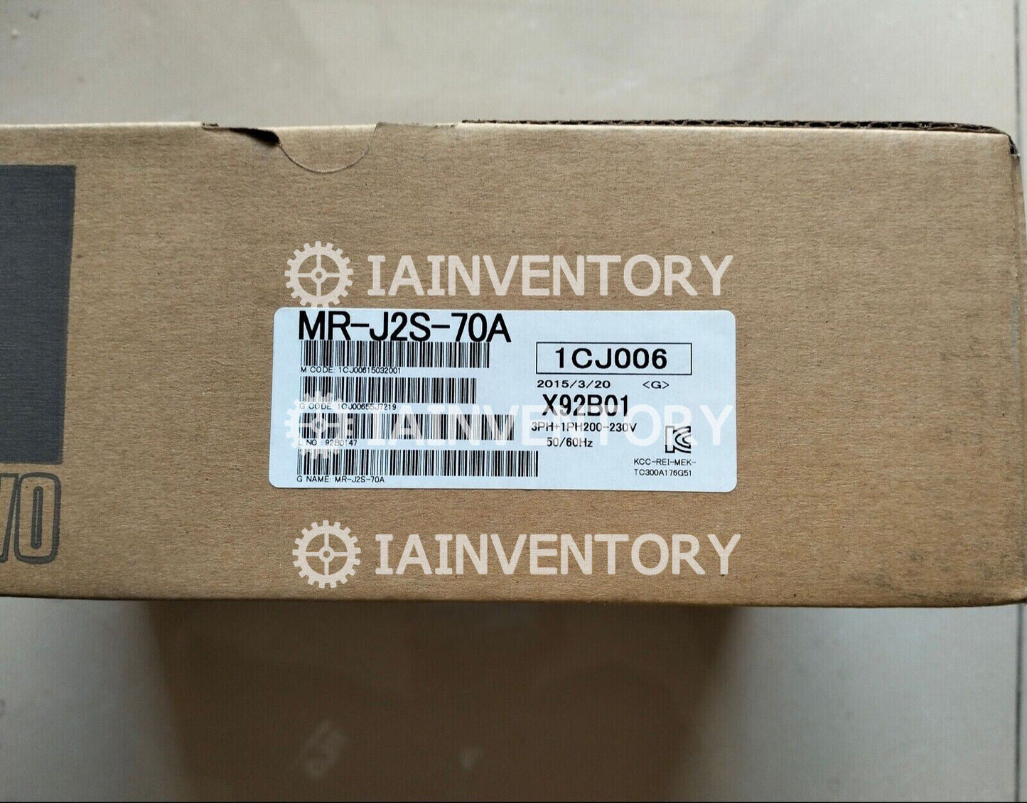 MITSUBISHI MRJ2S70A Servo Driver - MITSUBISHI