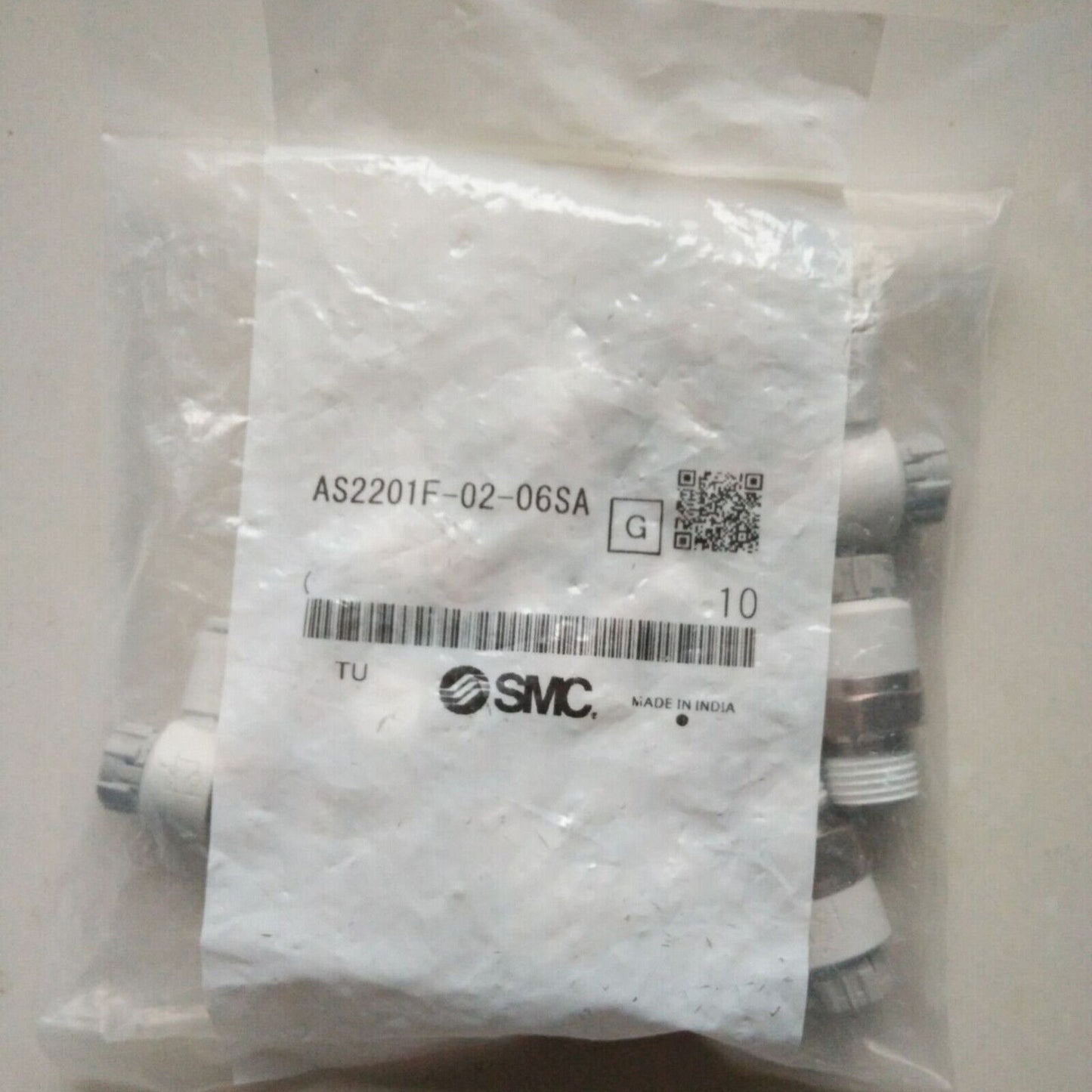 SMC Throttle Valve AS2201F-02-06SA 10PCS Bag - SMC