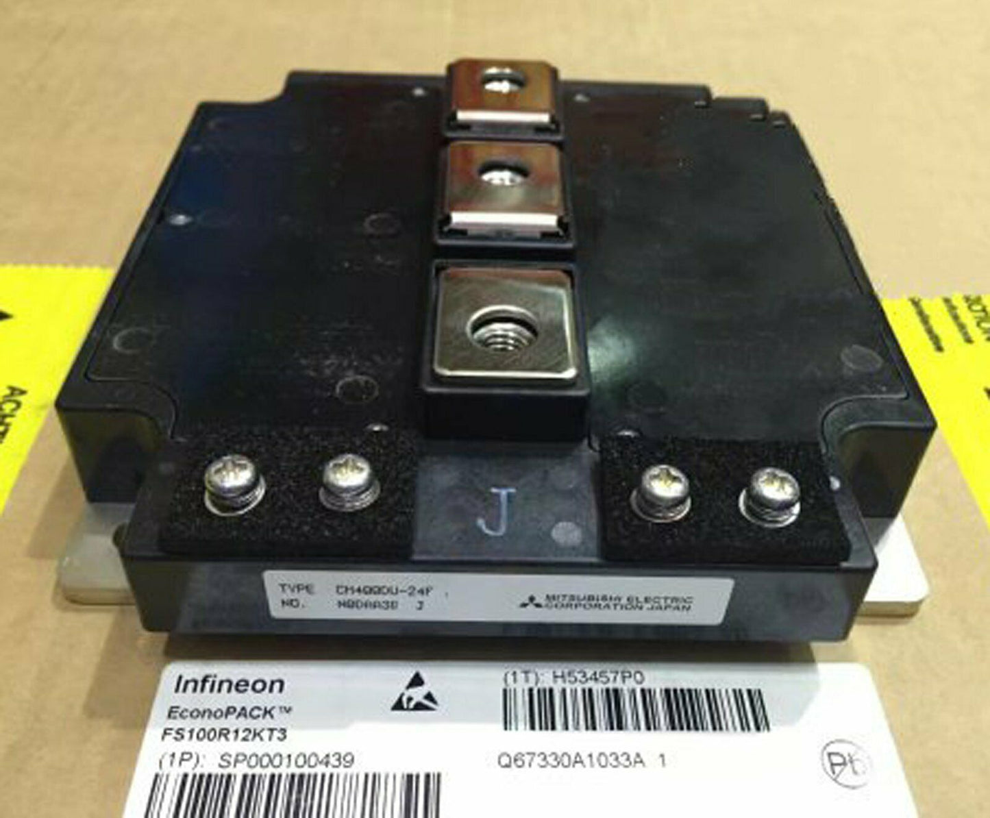 1-Unit CM400DU-24F Power Supply Module Mitsubishi Quality Assurance - MITSUBISHI