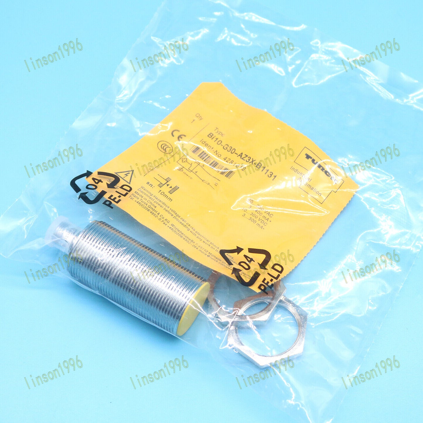Proximity Sensor BI10-G30-AZ3X-B1131 SHIP - TURCK