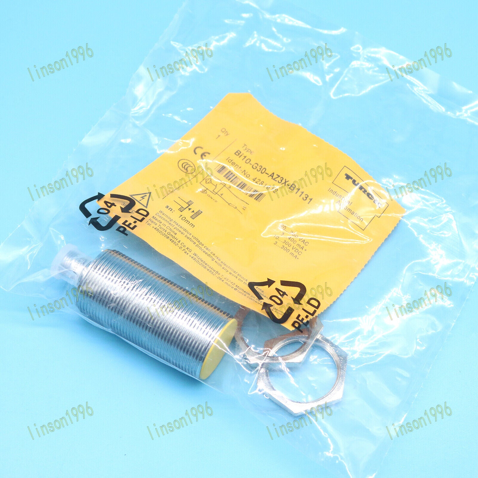 Proximity Sensor BI10-G30-AZ3X-B1131 SHIP - TURCK