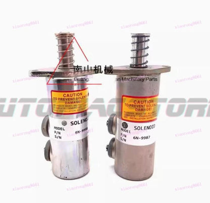 1pc For CAT 3208/3412C/3508C/3406C/3456 Engines 6N-9987 Fuel Shut Off Solenoid #