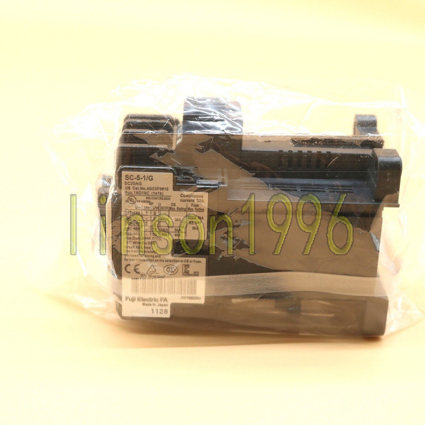 New One Fuji DC Contactor SC-5-1/G 24V - ONE FUJI