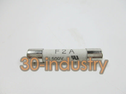 SIBA 7006563 F2A Quick Acting Fuse 2A 500V 6.3x32mm - Pack of 10 - SIBA
