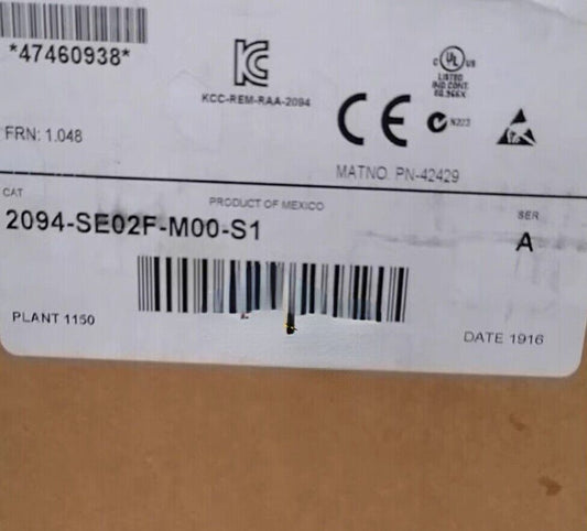 Kinetex 6200/6500 Control Module 2094-SE02F-M00-S1 - KINETEX