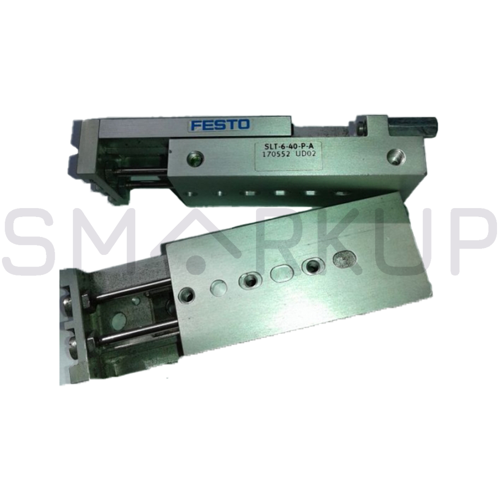 new FESTO SLT-6-40-P-A 170522 Sliding Table Cylinder with Model - FESTO