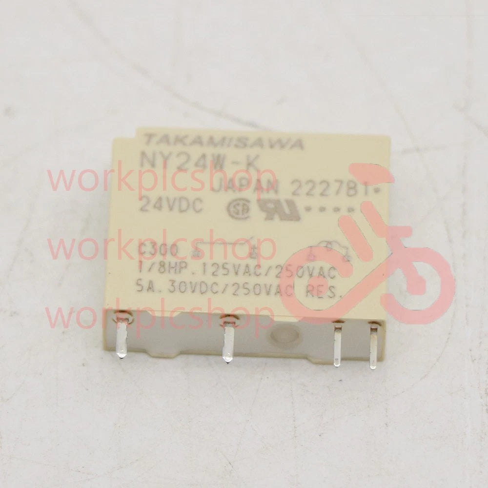 10PCS TAKAMISAWA NY24W-K 24VDC DC24V Power Relay 4Pins 5A #US