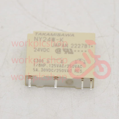10PCS TAKAMISAWA NY24W-K 24VDC DC24V Power Relay 4Pins 5A #US