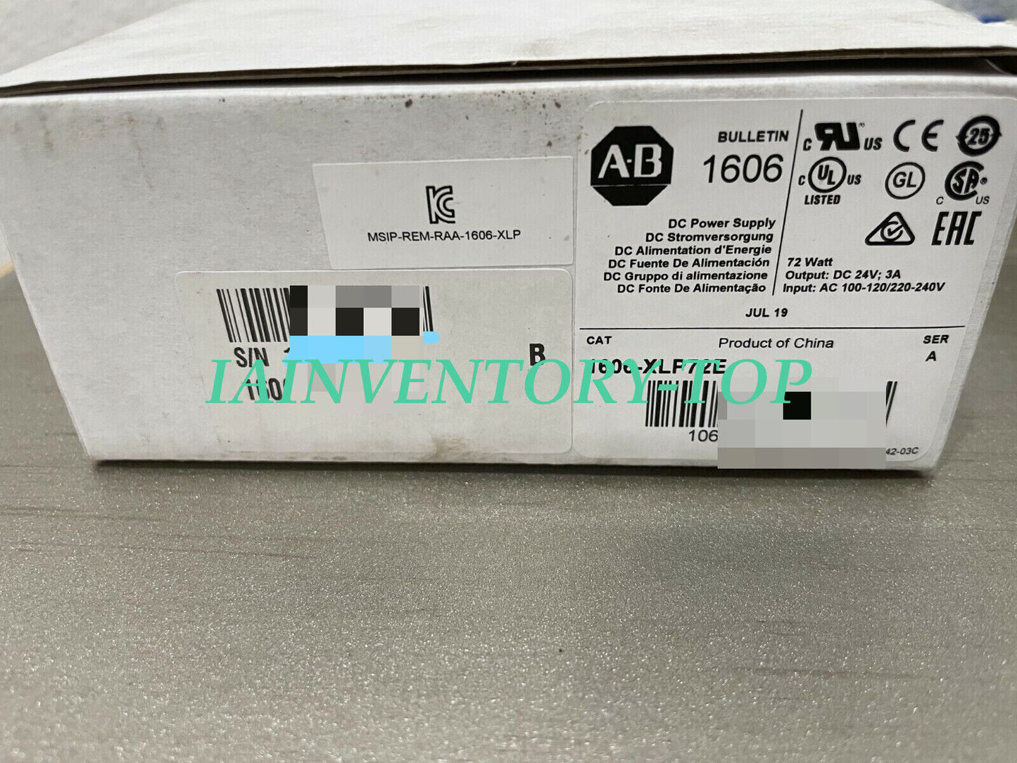Allen Bradley 1606-XLP72E 1 PC New In Box 1 Year - ALLEN BRADLEY