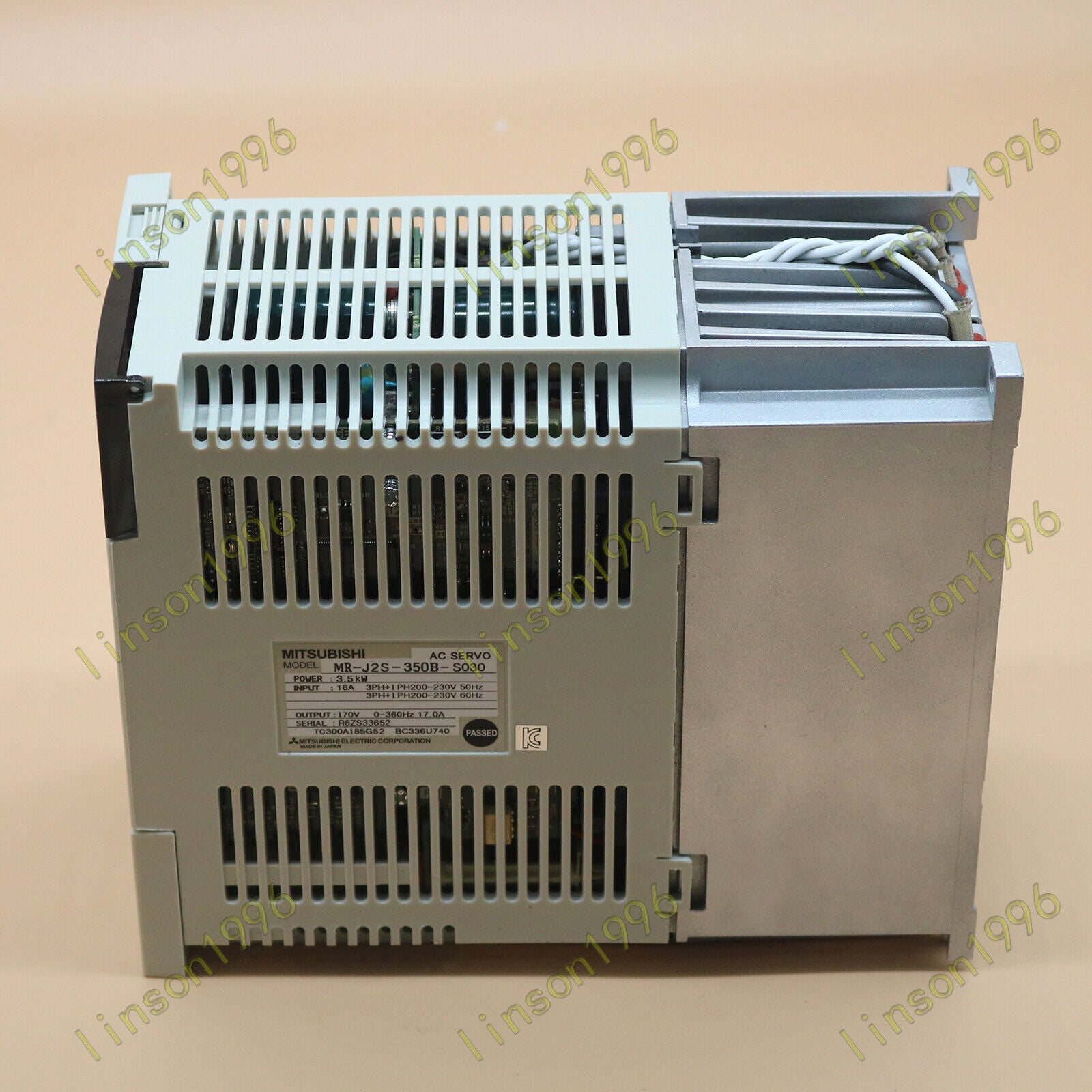 Mitsubishi SERVO DRIVER MRJ2S350BS030 One year - MITSUBISHI