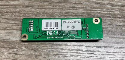 ETP-RAP4502-E Touch Control Card V1.13 RAP4502UPEG - XXXXX