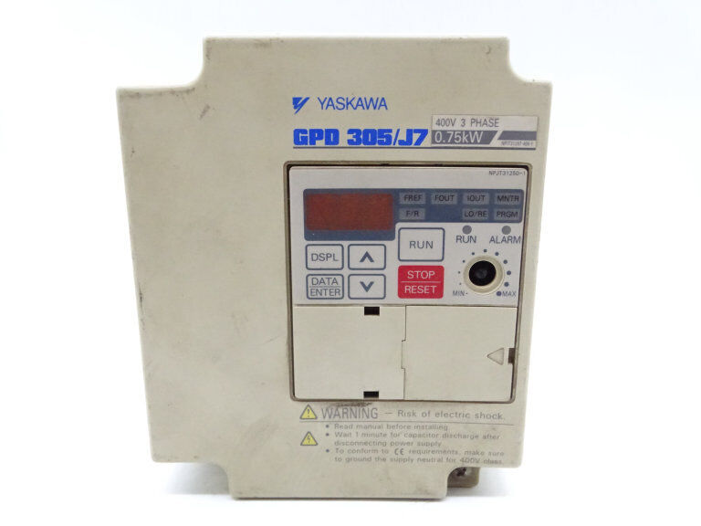 Yaskawa Electric CIMR-J7AM40P7 Drive - High-Efficiency AC Motor Controller - YASKAWA ELECTRIC