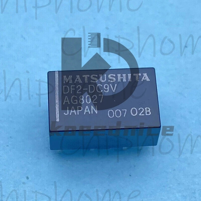 1PC MATSUSHITA DF2-DC9V AG8027 9VDC Power Relay 8Pins